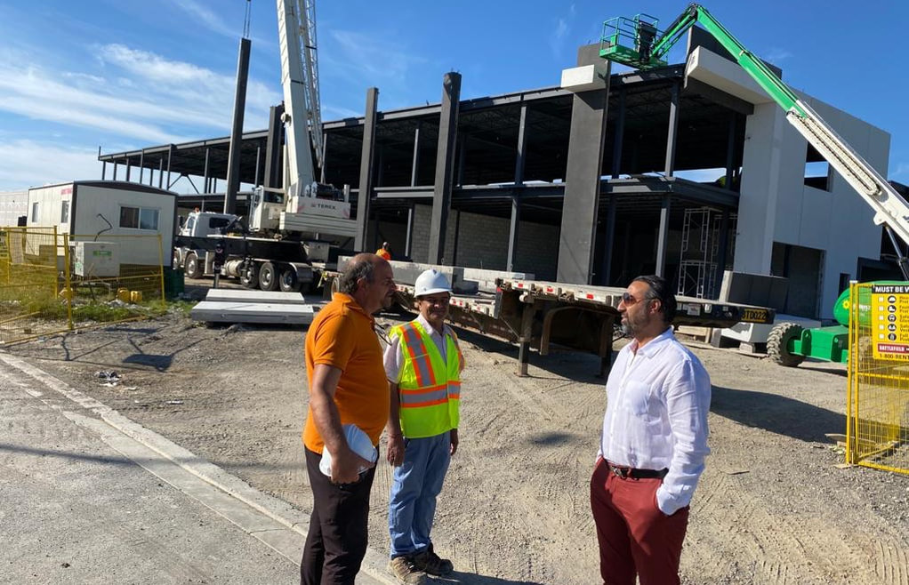Jamshid at Mississauga Industrial Condo site — Airport Corporate Centre