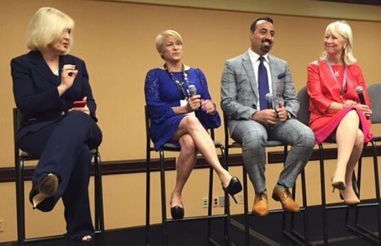 ​​Jamshid Hussaini at Inman Conference Brokerage Panel, San Francisco, USA.
