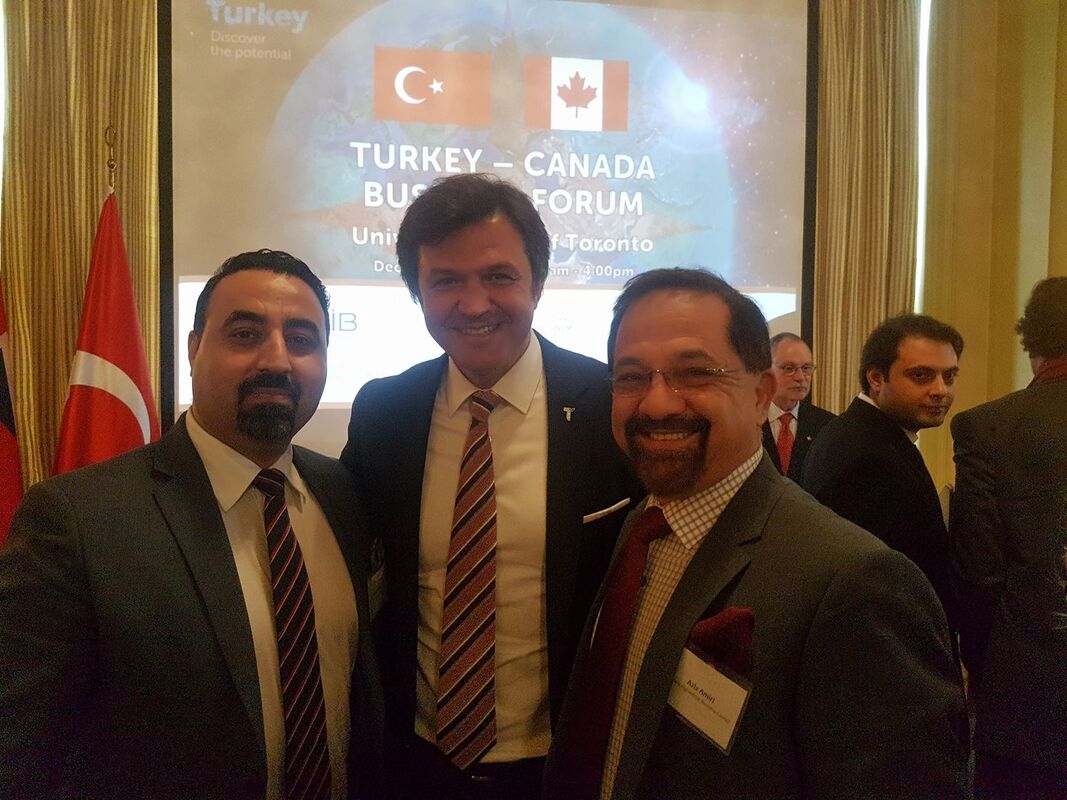 Turkey Canada Business Forum with Mr Suleyman Kocasert Deputy Chairman, Turkish Exporters Assembly and Aziz Amiri (December 5, 2017)