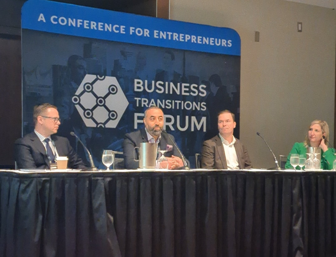 Participating at Business Transition Forum Panel
