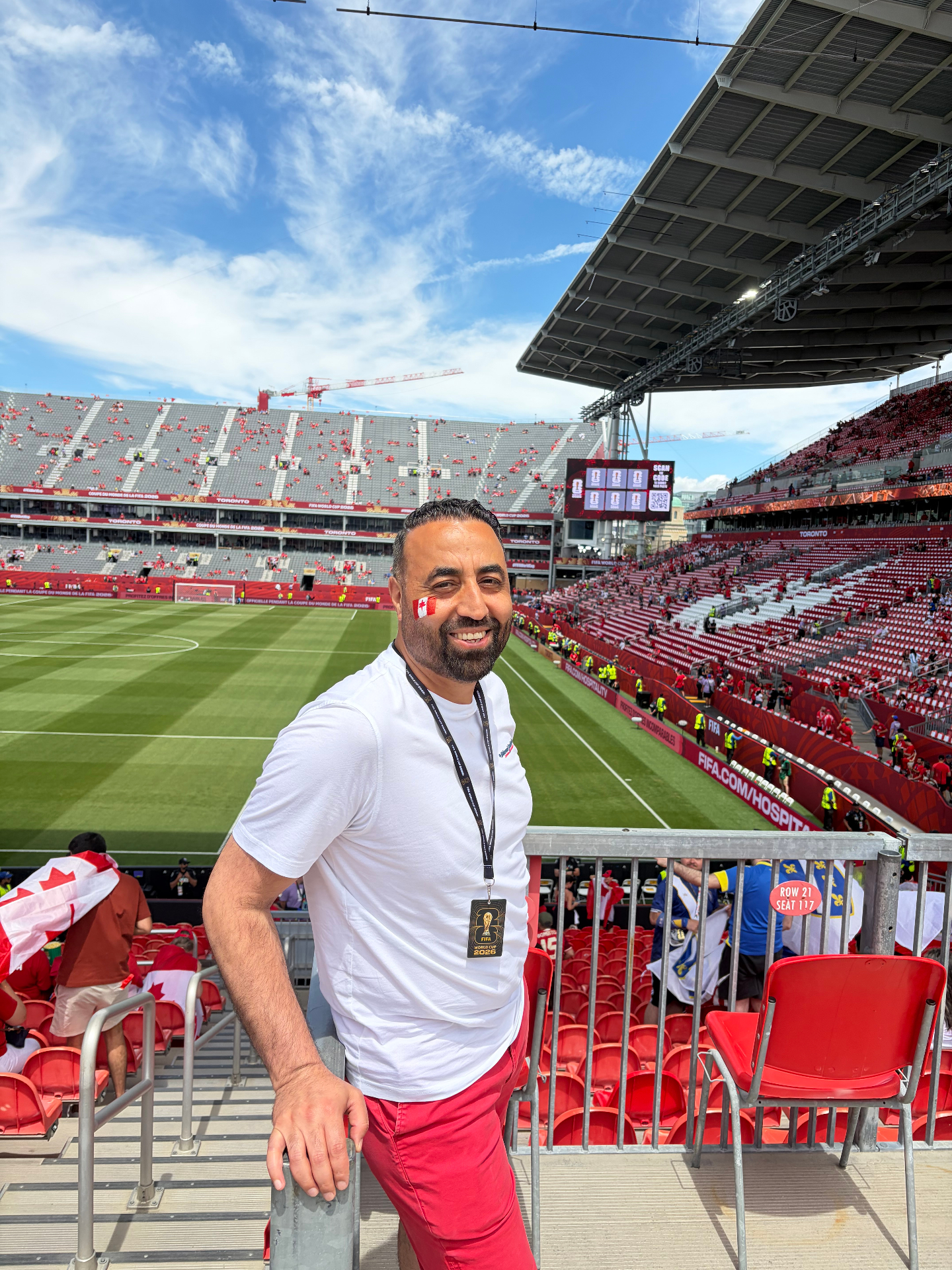 Jamshid Hussaini at Soccer World Cup 2026