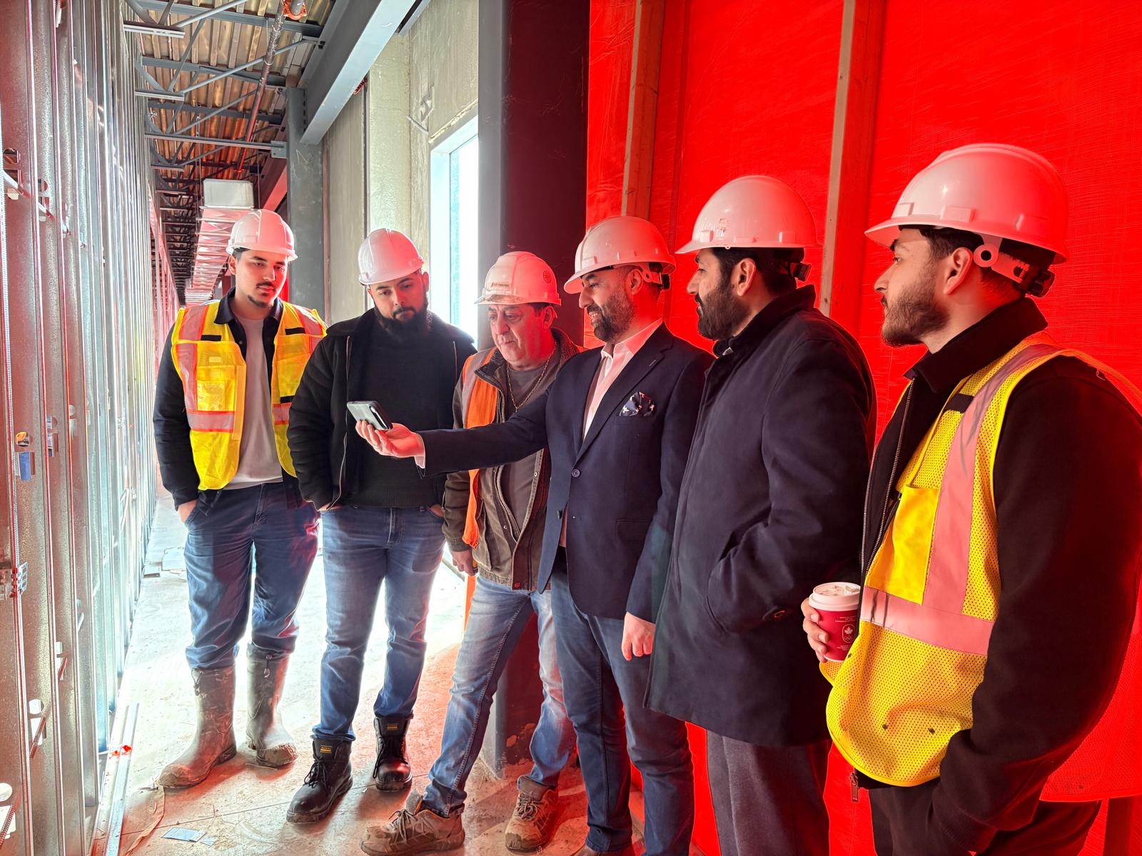 Business Point construction walkthrough